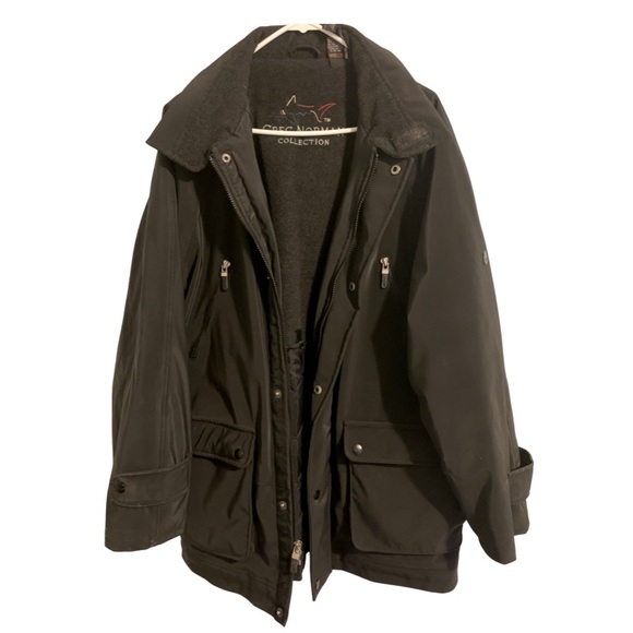 Greg Norman jacket. Polyester outer with wool lining - Picture 1 of 2